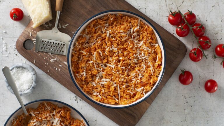 Four Cheese Tomato Risotto