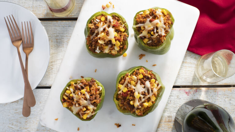 Easy Santa Fe Stuffed Peppers