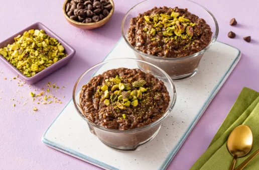 dubai chocolate rice pudding recipe