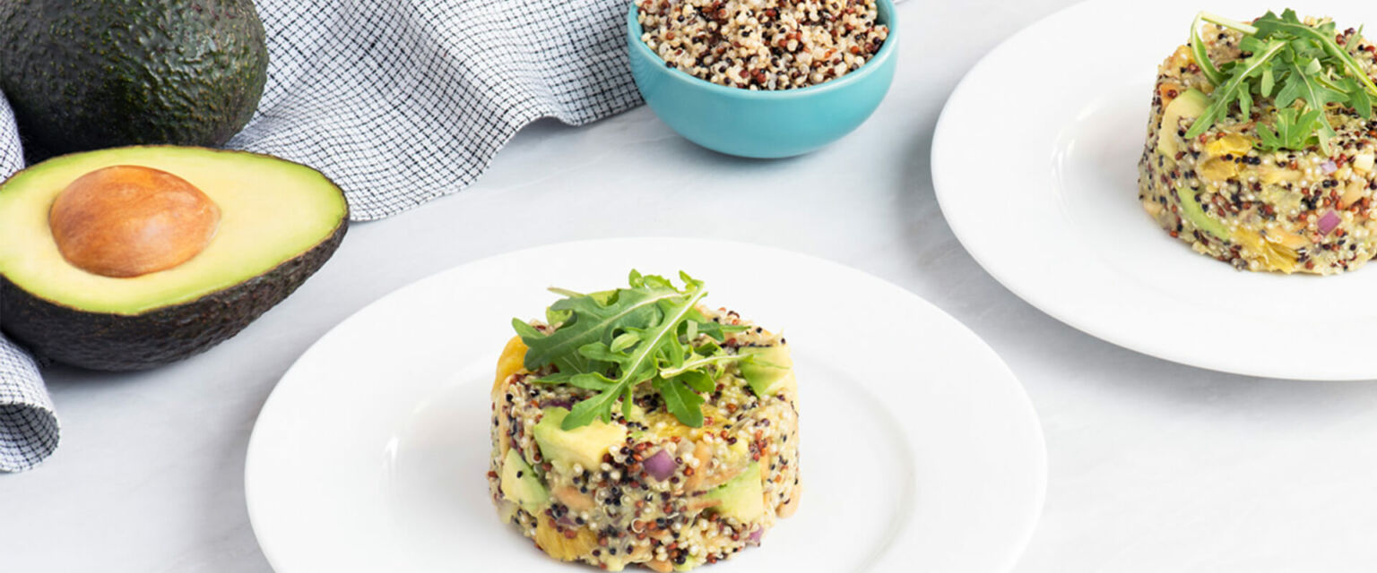 Citrus Quinoa Salad and Quinoa Avocado