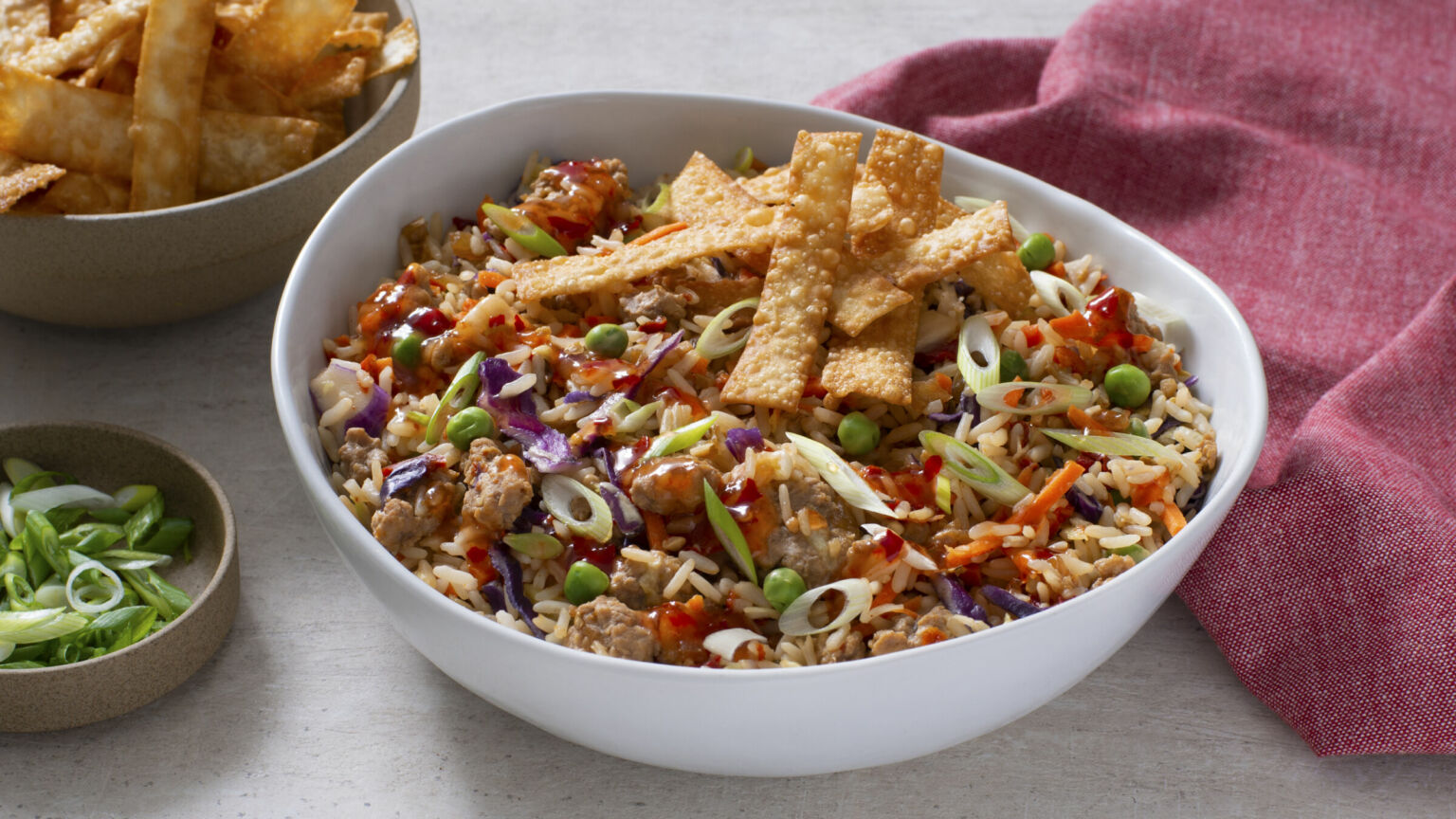 Eggroll Fried Rice Bowl Recipe
