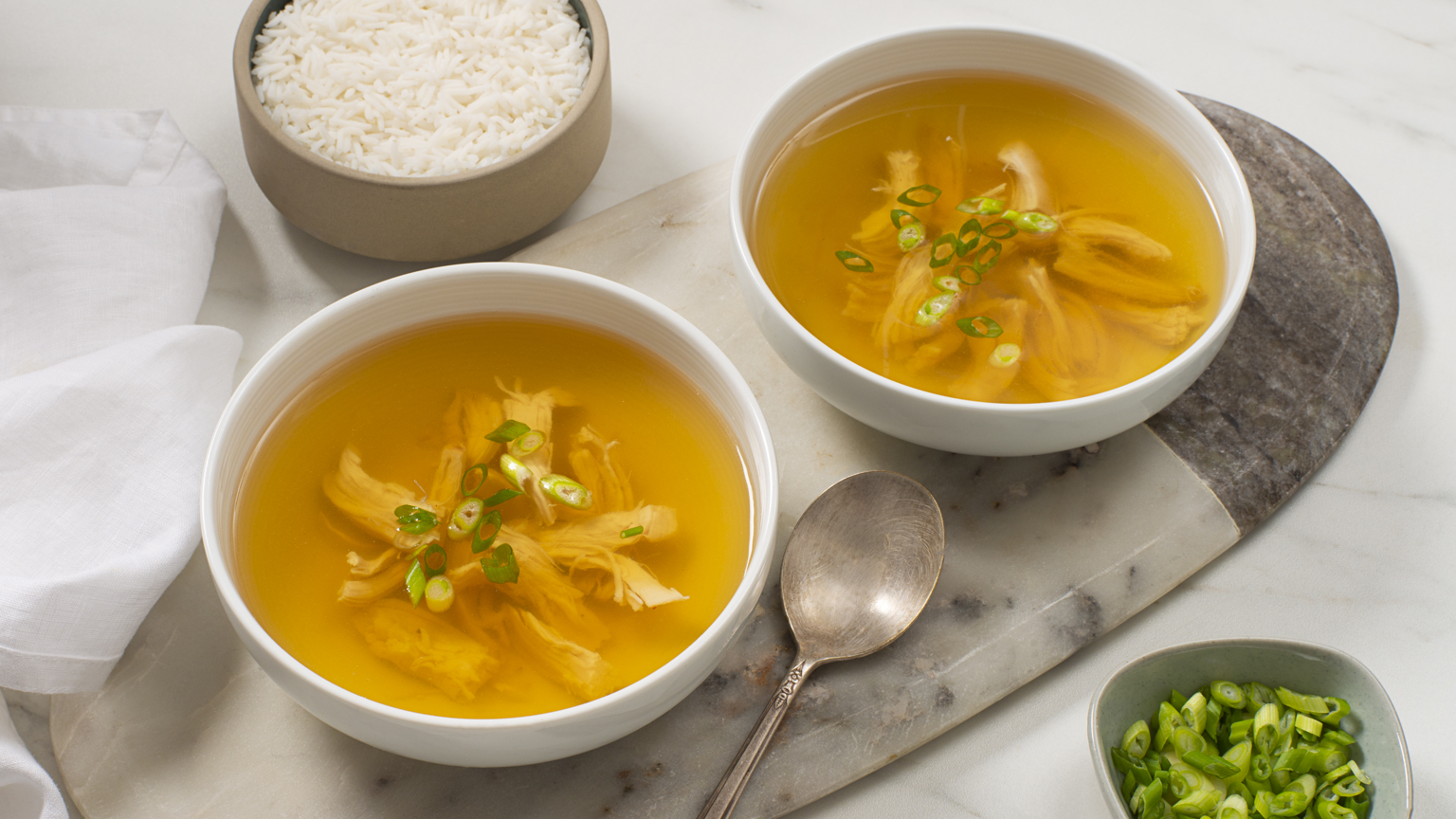 Chicken Consommé Recipe with Basmati Rice