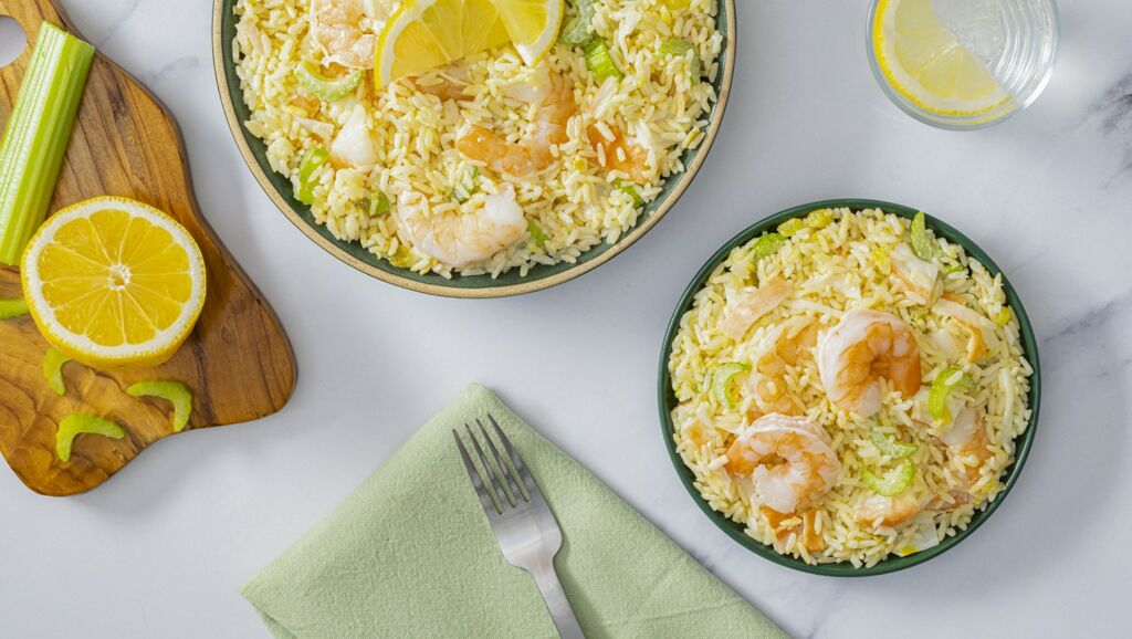 Seafood Rice Salad