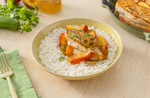 Jalapeno Peach Chicken