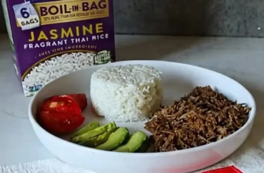 Easy Slow Cooker Barbacoa and Rice recipe