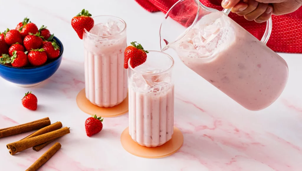 strawberry horchata recipe